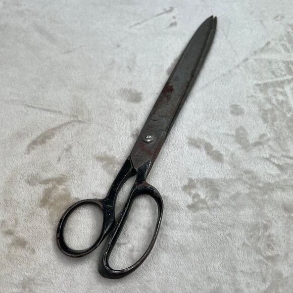 Vintage Wiss Long Scissors Inlaid Steelforged Shears No 82 - Picture 4 of 7